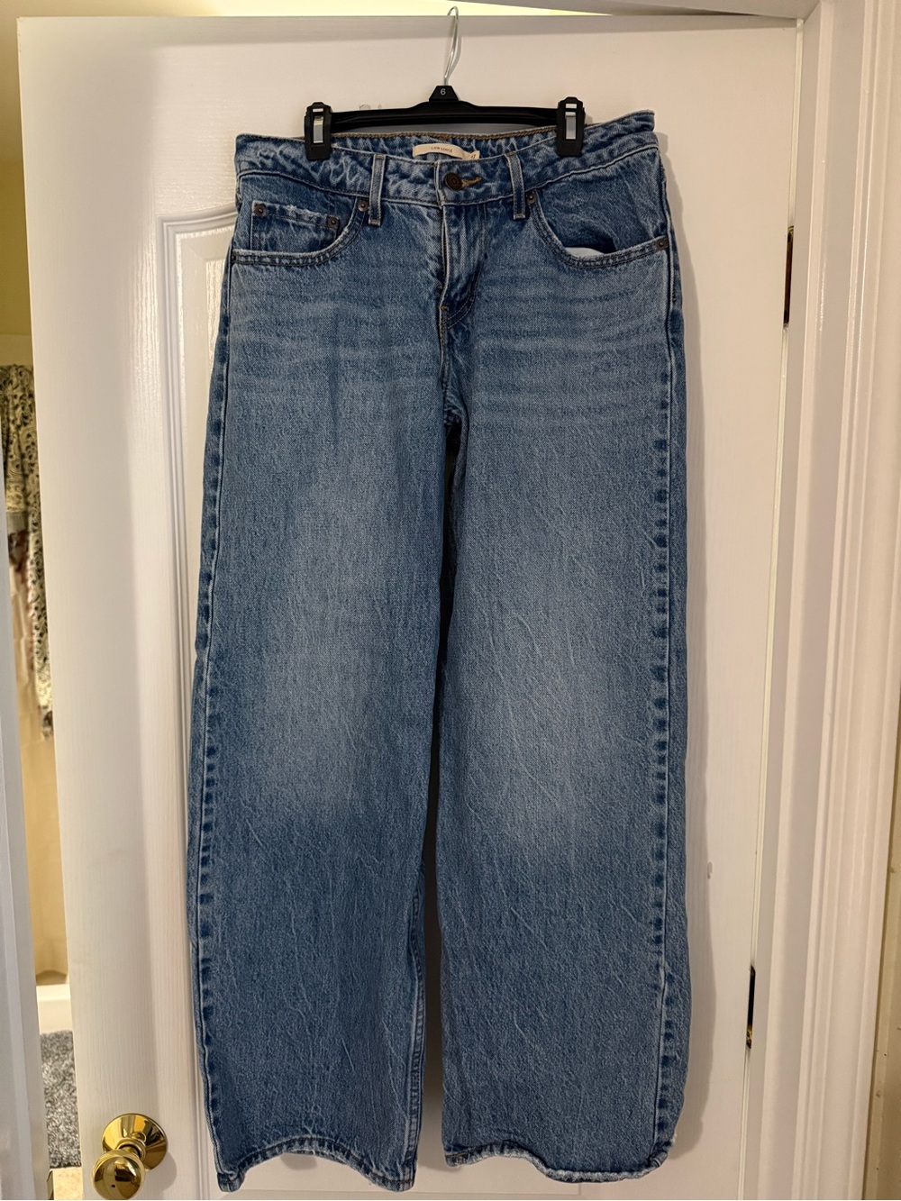 Levi's Light Blue Low Loose Jeans